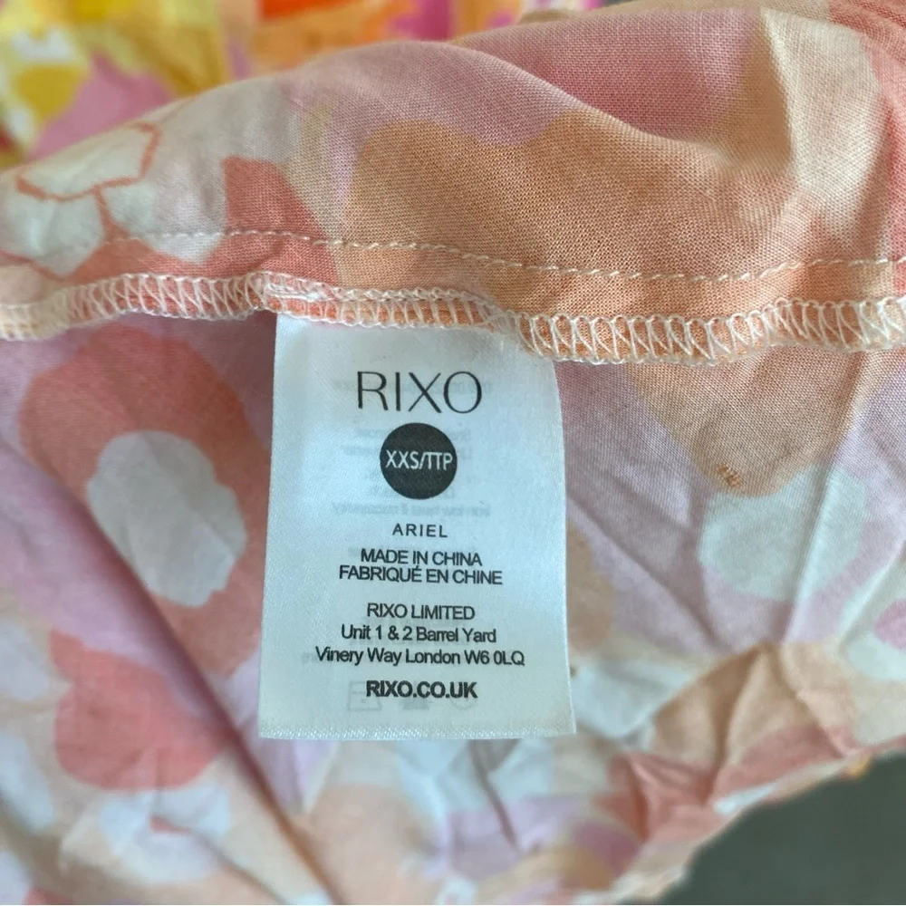 Rixo Ariel Ruffle Maxi Dress, Size XXS (2) - Picture 13 of 16